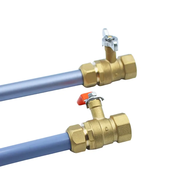 Female Thread Two Position Ferrule Boiler Brass Ball Valve