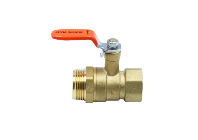 High Temp FT Brass Ball Valve with Extended Stem