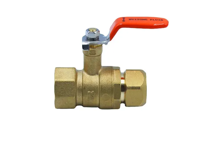 Female Thread Two Position Ferrule Boiler Brass Ball Valve
