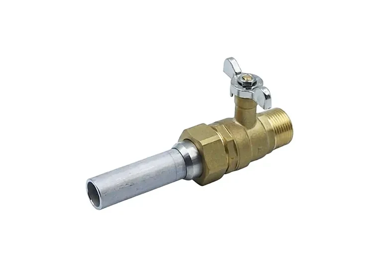 Long Extension Tube Weld End Male Thread Stainless Steel Ball Valve