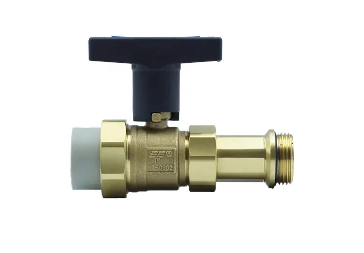 Union Type Branch Manifold Inlet Control Ball Valve